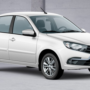LADA Granta крашенные детали в цвет
